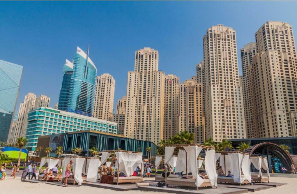 Jumeirah Beach Residents, Free Parking Dubai Exteriör bild